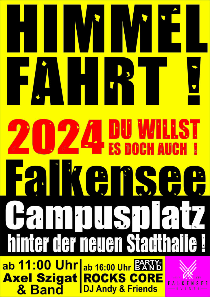 Himmelfahrt Plakat 2024 - A4 - C18